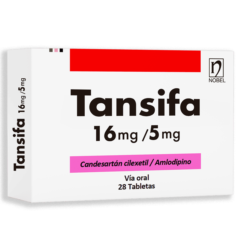 TANSIFA 16 MG / 5 MG X 28 TABS.